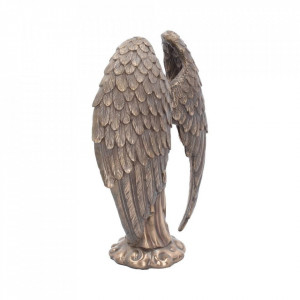 Statueta rasina si bronz Arhanghelul Metatron 26 cm - Img 5
