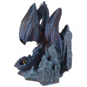 Statueta / Suport lateral de carti book end - Comoara Dragonului 18 cm - Img 4