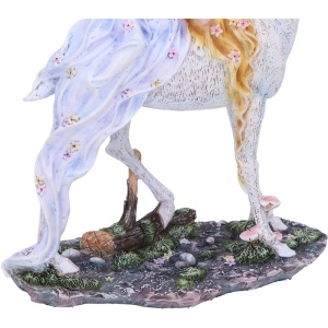 Statueta zana si cerb Evelyn 32.5 cm - Img 6