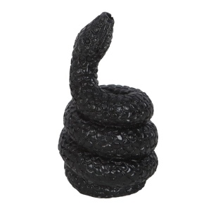 Suport betisoare parfumate Sarpe Negru 6cm - Img 3