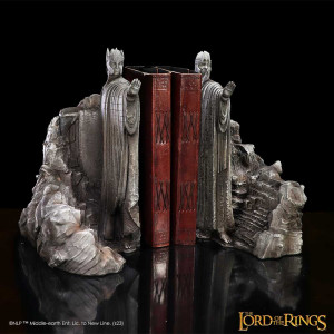 Suport lateral de carti- book end, licenta Stapanul Inelelor, Portile din Argonath, 19 cm - Img 8