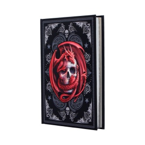 Agenda / Jurnal fantasy cu coperti cartonate, Skull Embrace - Anne Stokes, 17.7 cm - Img 2
