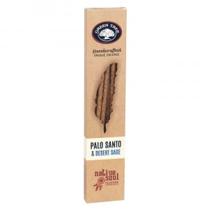 Betisoare parfumate de tamaie Native Soul Green Tree - Palo Santo & Desert Sage