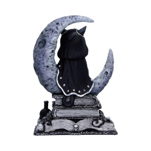 Calendar perpetuu pentru birou pisicuta demonica Zefur Cult Cuties – decor gotic fantasy, 16 cm - Img 4