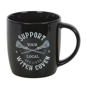 Cana ceramica Support Your Local Witch Coven, capacitate 320 ml - Img 3