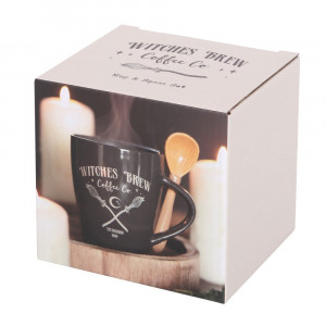 Cana cu lingura Witches Brew Coffee Co 10 cm, capacitate 500 ml - Img 2