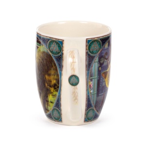 Cana din portelan cu pisici Rusty Cauldron - Lisa Parker 12 cm, 300 ml - Img 5