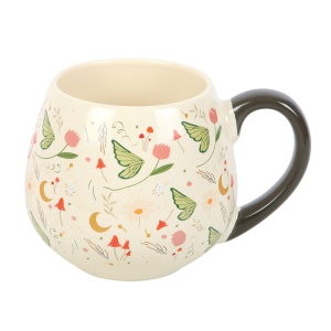 Cana rotunda din ceramica Fairy Folklore, capacitate, 500ml - Img 3