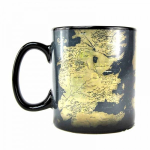 Cana termosensibila Game of Thrones - Harta Westeros si Essos 12.5 cm, 400 ml - Img 3