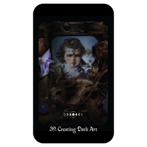 Carti Oracol A Gothic Witch's Oracle – magie, intuitie si shadow work, 40 carti + ghid - Img 4