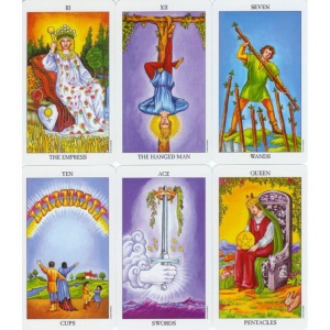 Carti Tarot Radiant Rider-Waite in cutie metalica - Img 3