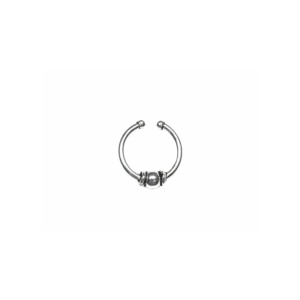 Cercei pe ureche din argint Bali 10mm