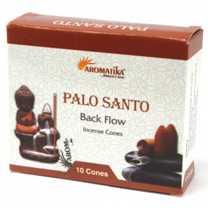 Conuri parfumate backflow Aromatika - Palo Santo