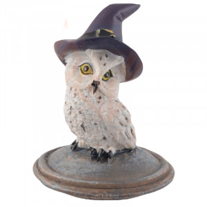 Cutie bijuterii bufnita Witch snow owl 15 cm - Img 2