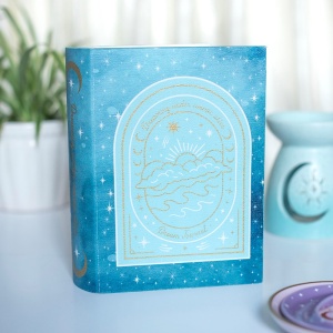 Cutie decorativa in forma de carte Blue Celestial - Img 4