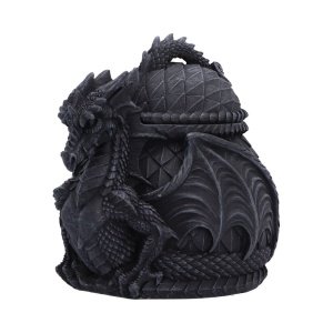 Cutie pentru bijuterii dragon Darkwing Treasure – decor gotic fantasy ( 13.3 cm )