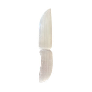 Cutit ritualic din Selenit - Clasic 20cm