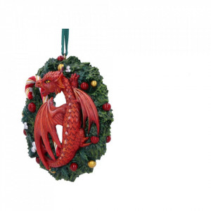 Decoratiune cu agatatoare dragonel Sweet Tooth - Anne Stokes 9cm - Img 3