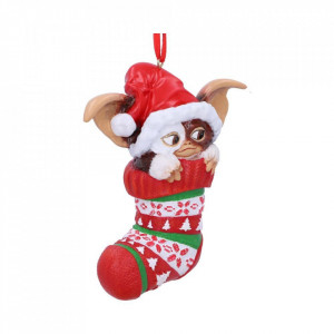 Decoratiune cu agatatoare Gremlins - Gizmo In Ciorap 12 cm - Img 4