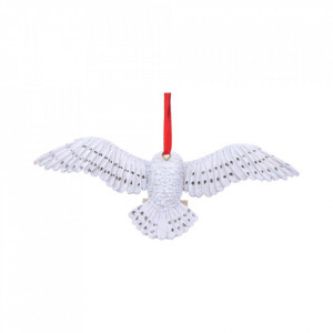 Decoratiune cu agatatoare Harry Potter - Hedwig 13cm - Img 3