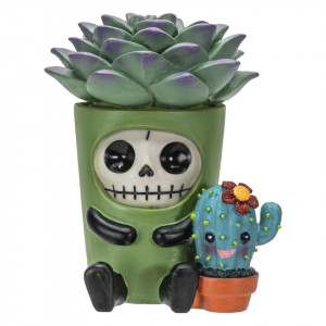 Figurina de colectie Furrybones - planta suculenta cu cactus 