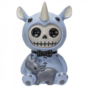 Figurina de colectie Furrybones - Rinocer
