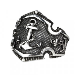 Inel argint Ancora 2.2cm - Img 1
