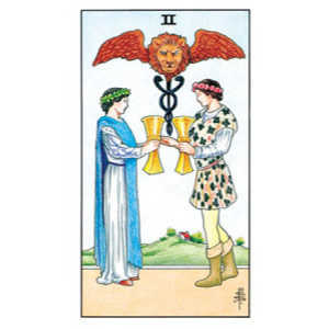 Mini carti de tarot Universal Waite 3.5 cm - Img 2