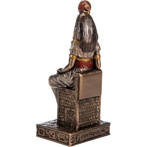 Mini statueta mitologica zeita egipteana Sekhmet 8 cm - Img 6