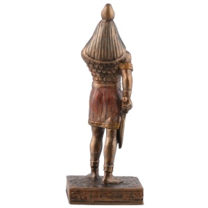 Mini statueta mitologica zeul egiptean Horus 9 cm - Img 2