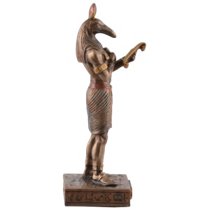 Mini statueta mitologica zeul egiptean Thoth 9 cm - Img 4