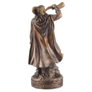Mini statueta zeu nordic Heimdall 9 cm - Img 4