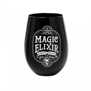 Pahar de vin negru Elixir magic 540 ml