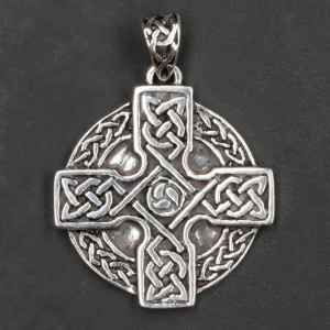 Pandantiv argint Cruce Celtica 4 cm