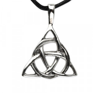 Pandantiv argint Nod Celtic - Triquetra 2,5cm