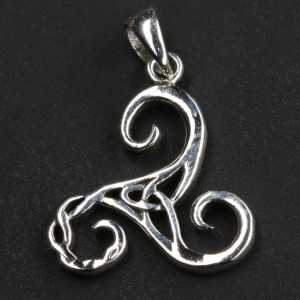 Pandantiv argint Triskelion, 2.3cm