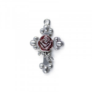 Pandantiv Crucea Trandafirului4.6 cm - Img 1