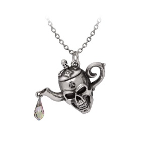 Pandantiv cu lantisor gotic Alchemy England - Poison Brew Teapot