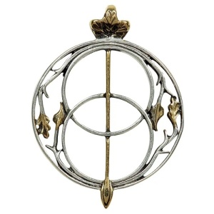 Pandantiv placat cu aur si argint Albion Magic - Chalice Well