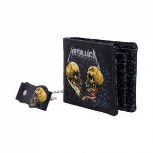 Portofel barbati cu lant Metallica - Sad but True 10 cm - Img 2