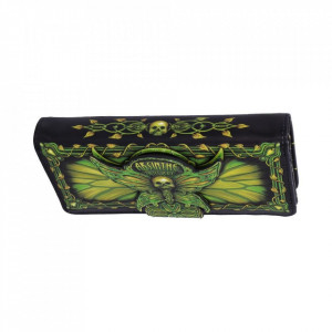 Portofel lung embosat Absinthe - La Fee Verte - 18 cm - Img 4