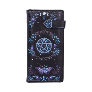 Portofel lung embosat Book of Shadows (18.5 cm)