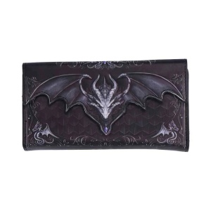 Portofel lung embosat Dragon Scale (18.5 cm)