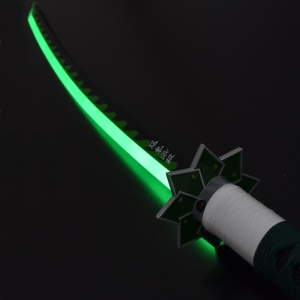 Sabie decorativa cu led katana Demon Slayer - Sanemi Shinazugawa 98 cm - Img 2