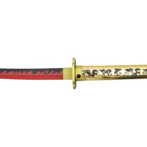 Sabie decorativa cu led katana Demon Slayer - Tsugikuni Yoriichi 98 cm - Img 3