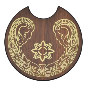 Sabie decorativa cu suport Stapanul Inelelor - Théodred 95cm - Img 3