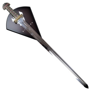 Sabie decorativa cu suport Vikings - Ragnar Lodbrok 101 cm