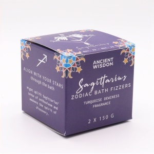 Set 2 bombe de baie artizanale cu mesaj ascuns Zodiac - Sagetator - Img 2