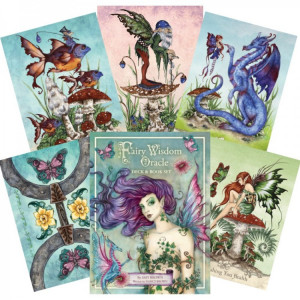Set carti Oracol si carte cartonata Intelepciunea Zanelor ( Amy Brown)