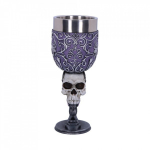 Set pocale craniu Deaths Desire 19 cm - Img 4